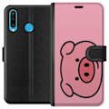 Pikkukuva 1 / 3: Huawei P30 lite Lompakkokotelo Kawaii Piggy