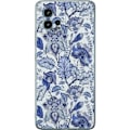 Miniatyrbilde 1 av 3: Motorola Moto G72 Gjennomsiktig deksel Blomster Blå...