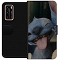 Pikkukuva 1 / 3: Huawei P40 Lompakkokotelo Stitch Söpö Alien - Sininen Suosik