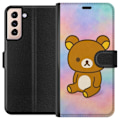 Pikkukuva 1 / 3: Samsung Galaxy S21 Lompakkokotelo Kawaii Sanrio Rilakkuma