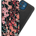 Miniatyrbillede 1 af 9: Apple iPhone 12  Tegnebogsetui Blomster