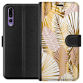 Miniatyrbillede 1 af 3: Huawei P20 Pro Tegnebogsetui Guld