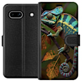 Miniatyrbillede 1 af 3: Google Pixel 7a Tegnebogsetui Edderkop Grafisk Streetwear Design Dyremønster Moderne Bylivsstil Populært Motiv Kreativ Kunst Trend