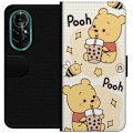 Miniatyrbillede 1 af 3: Huawei nova 8 Pro Tegnebogsetui Nalle Pooh-stil - klassisk bjørnemotiv i en ny fortolkning