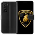 Kompatibelt Lommeboketui til Samsung Galaxy S21+ 5G Lamborghini