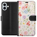 Miniatyrbild 1 av 3: Apple iPhone 16 Plus Plånboksfodral Blommor