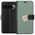 Pikkukuva 1 / 3: Google Pixel 9 Pro XL Lompakkokotelo Vihreä Minimalikukka - t