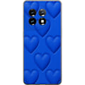 Pikkukuva 1 / 3: OnePlus 11R Läpinäkyvä kuori Siniset Sydämet