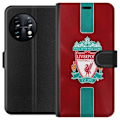 Miniatyrbillede 1 af 3: OnePlus 11 Tegnebogsetui Liverpool FC - Klassisk Fodboldstolthed i Rødt