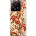 Kompatibelt Mobildeksel til Xiaomi 13T Høstornament beige