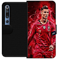 Miniatyrbilde 1 av 3: Xiaomi Mi 10 Pro 5G Lommeboketui Ronaldo Ferdigheter - CR7 Design for Ekte Supportere