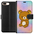 Miniatyrbilde 1 av 3: Apple iPhone 7 Plus Lommeboketui Kawaii Sanrio Rilakkuma