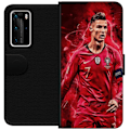 Miniatyrbild 1 av 3: Huawei P40 Pro Plånboksfodral Ronaldo Skills – CR7 Design f