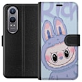 Miniatyrbilde 1 av 3: OnePlus Nord CE4 Lite Lommeboketui Blå Kanin Labubu