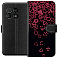 Miniatyrbillede 1 af 3: OnePlus 10 Pro Tegnebogsetui Squid Game Ikoner Serie Design Populært TV Spil Ikoner Grafisk Motiv Asiatisk Trend Dramaserie