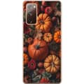 Kompatibelt Mobildeksel til Samsung Galaxy S20 FE Gresskarhøst høst plakat høst halloween gresskar epler blomster høstsesong rustikk dekor design