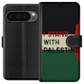 Miniatyrbild 1 av 3: Google Pixel 9 Pro XL Plånboksfodral Stand with Palestine – solidaritetsdesign med starkt budskap