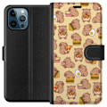 Miniatyrbillede 1 af 3: Apple iPhone 12 Pro Tegnebogsetui Kawaii capybara mobilcover med flere søde figurer
