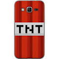 Miniatyrbild 1 av 3: Samsung Galaxy Core Prime Genomskinligt Skal Minecraft TNT