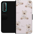 Miniatyrbillede 1 af 3: Huawei P smart 2021 Tegnebogsetui Teddy Dior Vibes - luksuriø