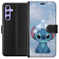 Miniatyrbillede 1 af 3: Samsung Galaxy A54 Tegnebogsetui Stitch Hoppende Glæde - Sjovt Design til Gave