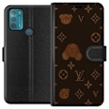 Miniatyrbillede 1 af 3: Motorola Moto G50 Tegnebogsetui Plush Luxe
