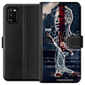 Miniatyrbillede 1 af 3: Samsung Galaxy A41 Tegnebogsetui Ramos Fodboldlegende Motiv Spiller Real Madrid Spanien Tilbage Ikonisk Navn Fodboldstjerne Sport