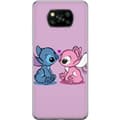 Kompatibelt Mobildeksel til Xiaomi Poco X3 NFC Stitch-Kjærlighet