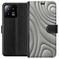 Pikkukuva 1 / 3: Xiaomi 13 Lompakkokotelo Hopea-aallot