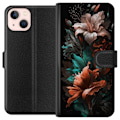 Miniatyrbild 1 av 3: Apple iPhone 13 Plånboksfodral Blommor