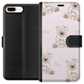Pikkukuva 1 / 3: Apple iPhone 7 Plus Lompakkokotelo Teddy Dior Vibes - ylellinen nalle muotityyliin