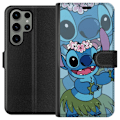 Pikkukuva 1 / 3: Samsung Galaxy S23 Ultra Lompakkokotelo Stitch tähtien alla -