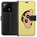 Miniatyrbillede 1 af 3: Xiaomi 13 Pro Tegnebogsetui Peeking Shinchan