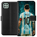 Miniatyrbilde 1 av 3: Samsung Galaxy A22 5G Lommeboketui Messi