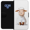 Pikkukuva 1 / 3: Samsung Galaxy Note9 Lompakkokotelo Suloinen Lammas - lasten ja vauvan tuotteita sarjakuvatyyliin