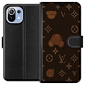 Miniatyrbild 1 av 3: Xiaomi Mi 11 Lite Plånboksfodral Plush Luxe