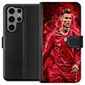 Miniatyrbillede 1 af 3: Samsung Galaxy S23 Ultra Tegnebogsetui Ronaldo Færdigheder -