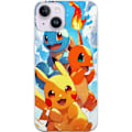 Pikkukuva 1 / 3: Apple iPhone 15 Plus Läpinäkyvä kuori Pocket Creatures - in
