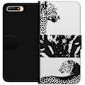 Pikkukuva 1 / 3: Huawei Y6 (2018) Lompakkokotelo Leopard Faces