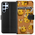 Pikkukuva 1 / 3: Samsung Galaxy S24 Ultra Lompakkokotelo Minecraft Bi