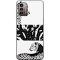 Pikkukuva 1 / 3: Nokia G21 Läpinäkyvä kuori Leopard Faces