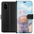 Pikkukuva 1 / 3: Samsung Galaxy S20+ Lompakkokotelo Labubu Vaaleanpunainen Tunnelma