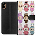 Miniatyrbilde 1 av 3: Apple iPhone XS Lommeboketui Labubu Pink Monster - Popkunst me