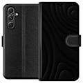 Miniatyrbillede 1 af 3: Samsung Galaxy A35 Tegnebogsetui Sorte Bølger