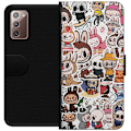 Miniatyrbillede 1 af 3: Samsung Galaxy Note20 Tegnebogsetui Labubu All-Stars – POP M