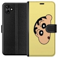 Pikkukuva 1 / 3: Samsung Galaxy A05 Lompakkokotelo Peeking Shinchan