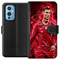 Pikkukuva 1 / 3: OnePlus 9 Lompakkokotelo Ronaldon Taidot - CR7 Suunnittelu Aid