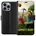 Miniatyrbillede 1 af 3: Apple iPhone 16 Pro Max Tegnebogsetui A Minecraft Movie