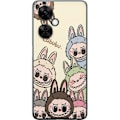 Miniatyrbild 1 av 3: OnePlus Nord CE 3 Lite Genomskinligt Skal Labubu Pastel Collection