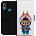 Pikkukuva 1 / 3: Huawei Y6 (2019) Lompakkokotelo How2work Labubu hirviöt x Ultraman Blue -hahmo